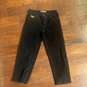 Junior Empyre Black Corduroy Pants, Size 27